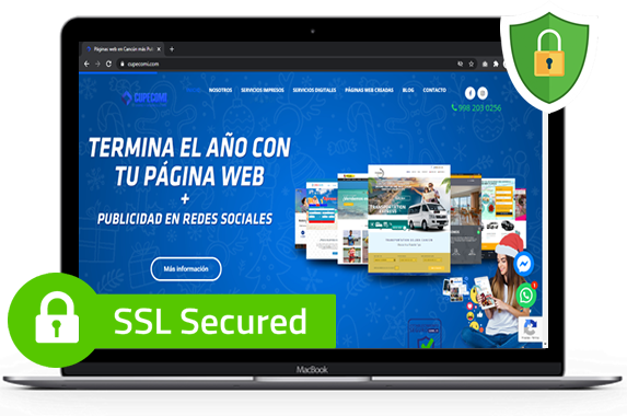 página web segura en Cancún